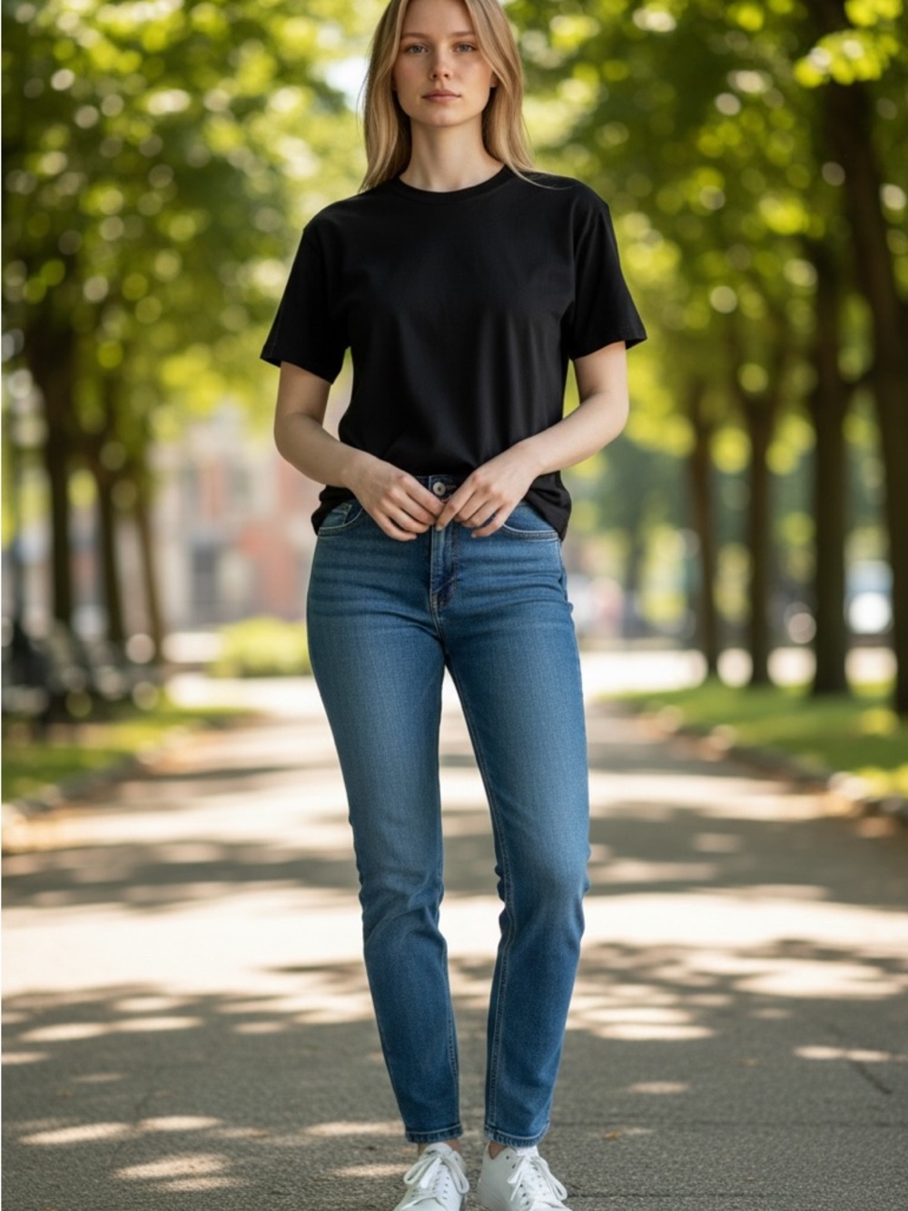 GAP Skinny Jeans in Classic Blue